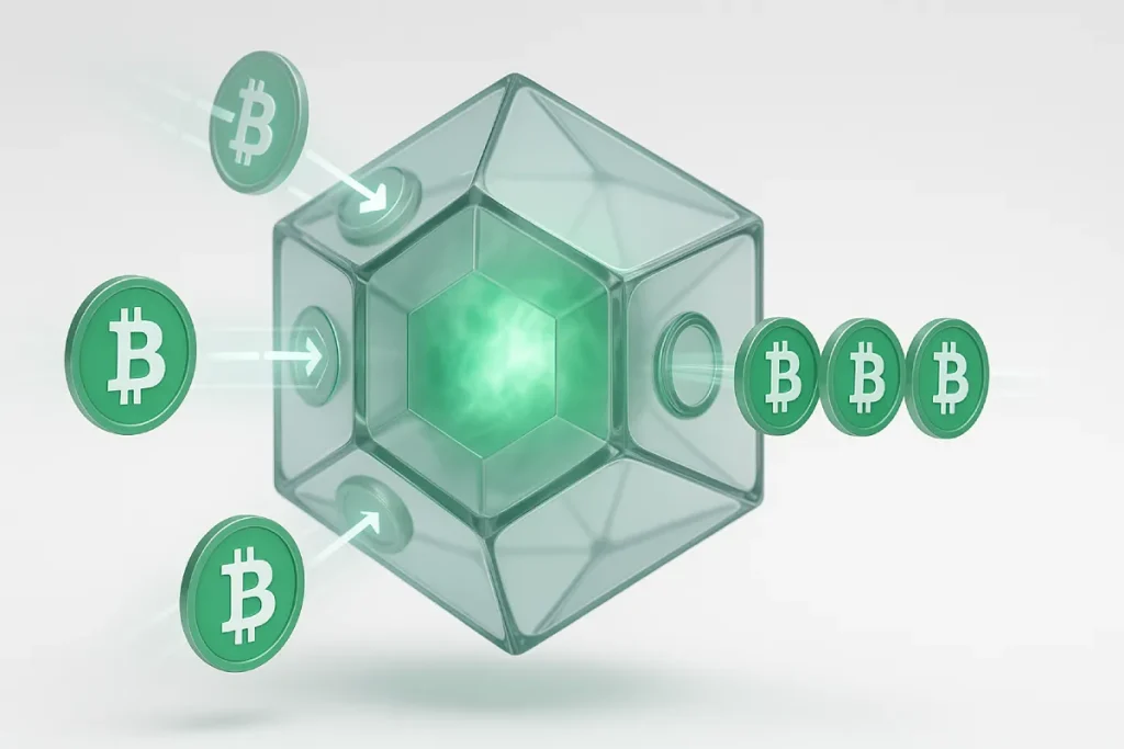 Bitcoin Cash privacy protocol Cashfusion concept image