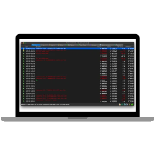 Electron Cash best BCH wallet for desktop mockup webP Electron Cash best BCH wallet for desktop with privacy mockup